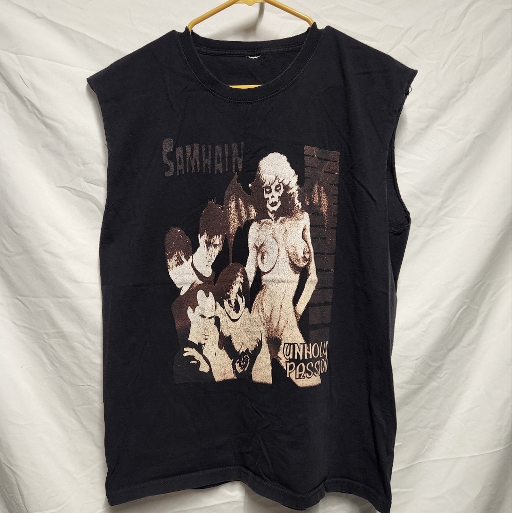 Samhain Unholy Passion cutoff shirt